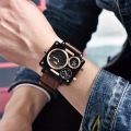 【Flash sale】 Watches Men's Three Zone Watches Men's Quartz Timepieces. 
