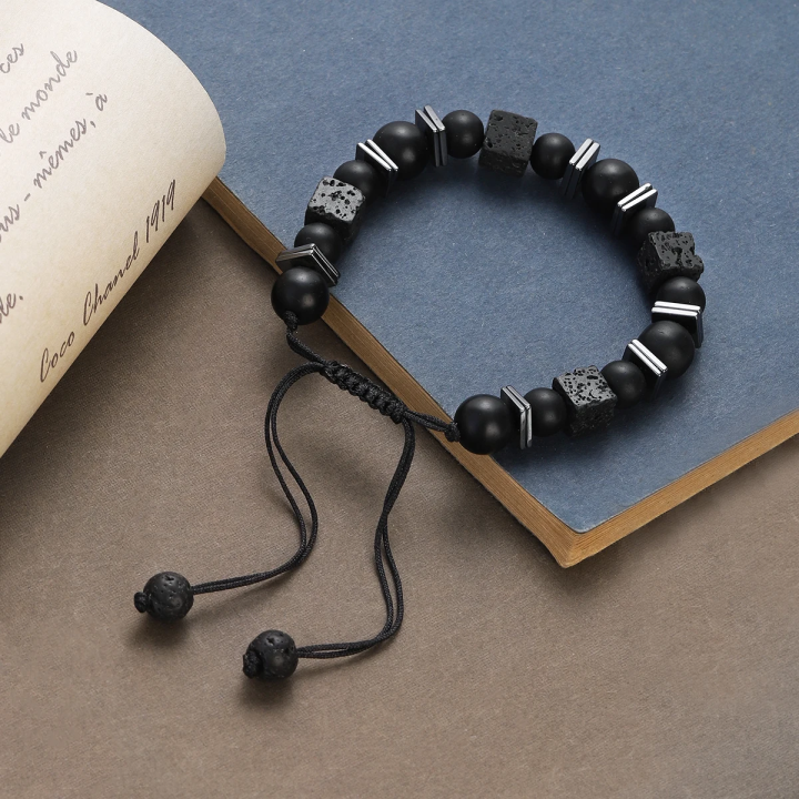 Lava%20Stone%20Bracelets%20for%20Men%20Matte%20Black%20Beaded%20Bracelet%20With%20Adjustable%20Designs%20For%20Boys%20-%20Image%206