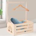 Wooden Baby Shower Crate Closet DIY Gifts Basket for Baby Shower. 