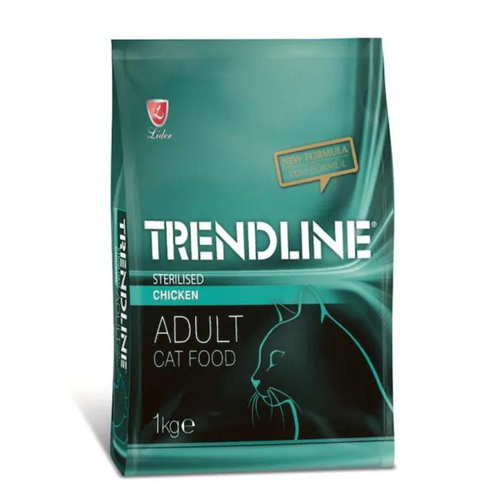 Trendline Adult Cat Food Sterilised Chicken Flavour 1KG