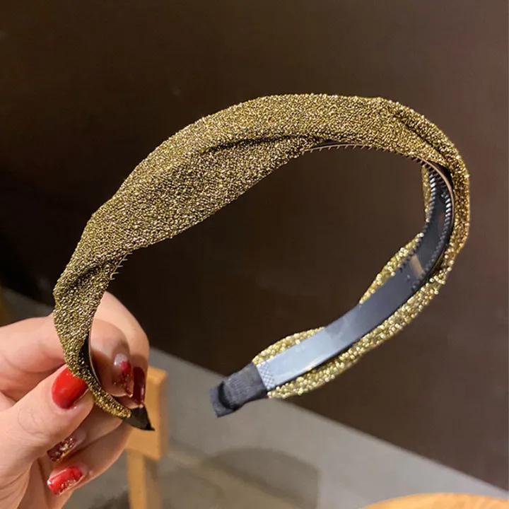 New%20Fashion%20Shiny%20Korean%20Style%20Women%20Girls%20Hairband%20Wave%20Crossed%20Non-Slip%20Hair%20Hoops%20Headband%20Hair%20Accessories%20-%20Image%202