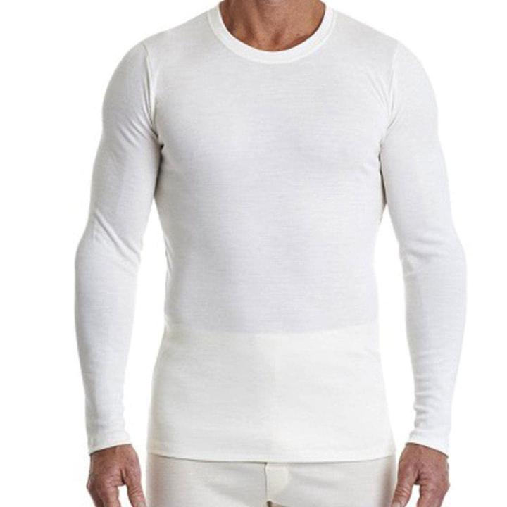 Skin Tight Full Sleeve T-Shirt for Unisex- White