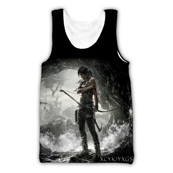 Pheshion%20New%20Fashion%20men/women%20Tomb%20Raider%203D%20printed%20sleeveless%20vest%20streetwear%20men%20loose%20sporting%20tank%20tops%20A104%20-%20Image%206