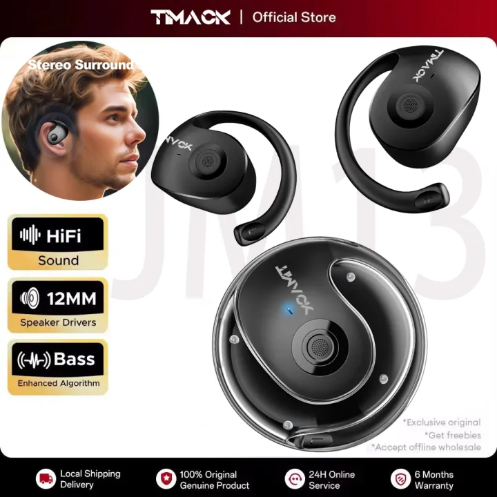 TIMACK%C2%AE%20OPEN%20STEREO%20BT%20V4.%20OWS%20T2%20CRYSTAL%20AVANT%20-GRADE%20FASHION%E2%80%94%E2%80%94%20TWS%20Bluetooth%20Earphone%20Wireless%20Earbuds%20%20%20%20Hook%20Sport%20Music%20Headphone%20IPX5%20Waterproof%20Headset%20for%20Android%20IOS%20-%20Image%202