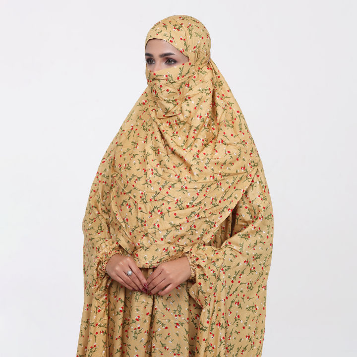 Alex fabric khimar with niqab for muslim womens best khimar