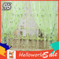 (New)Romantic Floral Tulle Voile Room Divider By Window Curtain Drape Panel lord. 