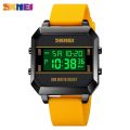 SKMEI 848 Men's Digital Sport Watch, Big Number Easy To Read Countdown Timer Male Wristwatches.