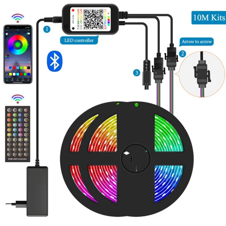 RGB%20Light%20Bar%20SMD%205050%20LED%20Light%20Rope%20Bluetooth%20Controller%20Sync%20to%20Music%20Band%20Remote%20Control%20for%20TV%20B%205M%20US%20Plug%20-%20Image%204