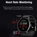 ZL02D Men Smart Watch Full Touch Screen Sport Fitness Tracker IP68 Waterproof Bluetooth Smartwatch for Men Women Smartphone 2024. 