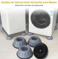 Washing Machine Stand 4 Washing Machine Bases universal shock-absorbing feet.