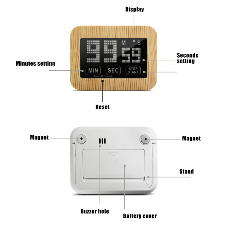 KOGEEK%20Digital%20Kitchen%20Timer%20Magnetic%20Countdown%20Clock%20Large%20Display%20Touchscreen%20Count%20Up%20and%20Down%20Timer%20with%20Retractable%20Bracket%20for%20Cooking%20Kids%20Gym%20Games%20Classroom%20-%20Image%206