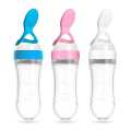 Baby food spoon and feeder.