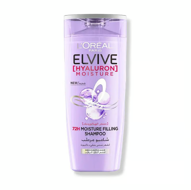 LOreal%20Paris%20Elvive%20Shampoo%20400ml%20Hyaluron%2072h%20Moisture%20filling%20Shampoo%20for%20Dehydrated%20Hair%20-%20Image%202