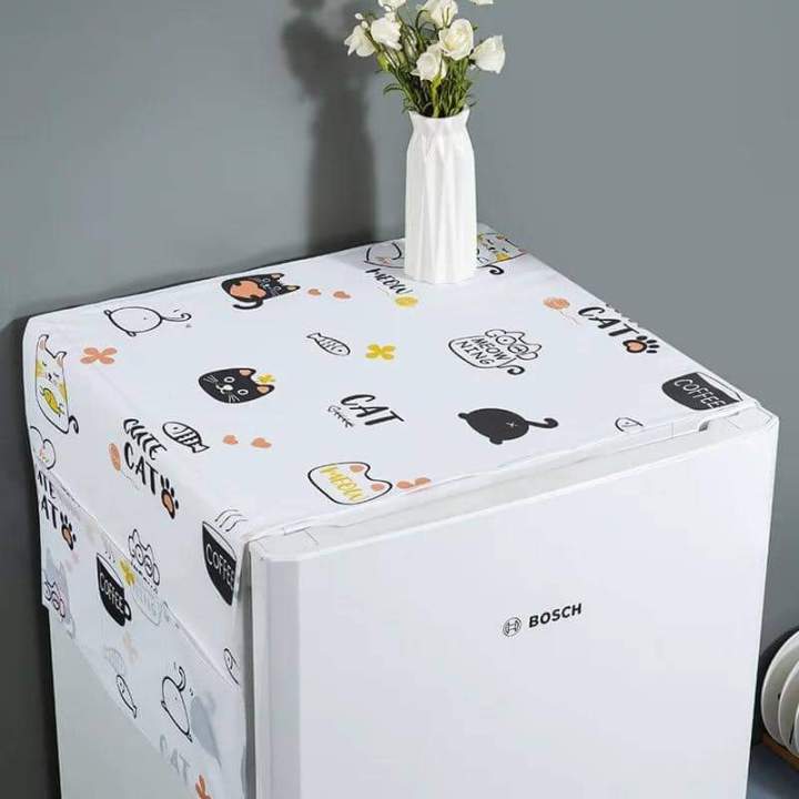 Dustproof%20Fridge%20Cover%20-%20Multifunctional%20Waterproof%20Refrigerator%20Cover/%20Fridge%20Dustproof%20Cover%20With%20Storage%20Bags%20-%20Image%202