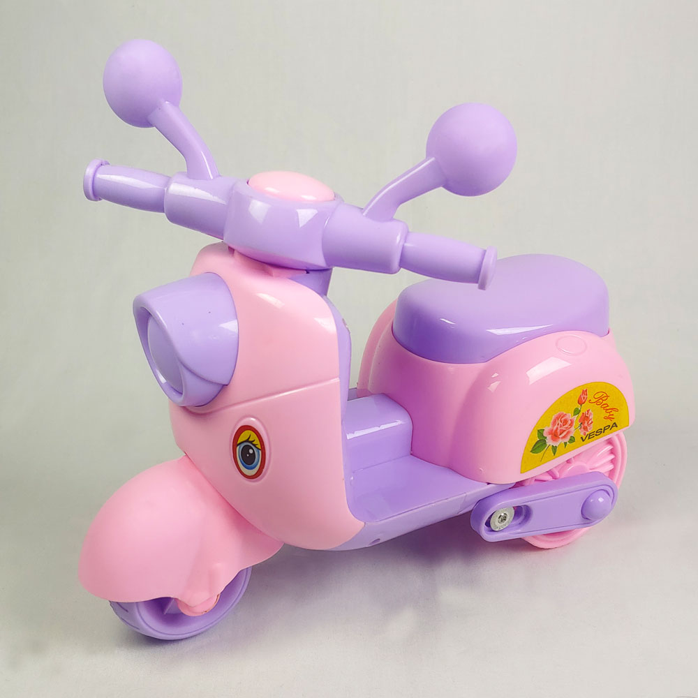 Vespa Scooter Toys Pull String Toys for Kids and Children - Car Toy