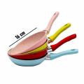 Cook With Precision Using Non-Stick Forged Frying Pan 16Cm - Marble Stone Coating And Silicone Handle For Easy Cooking.