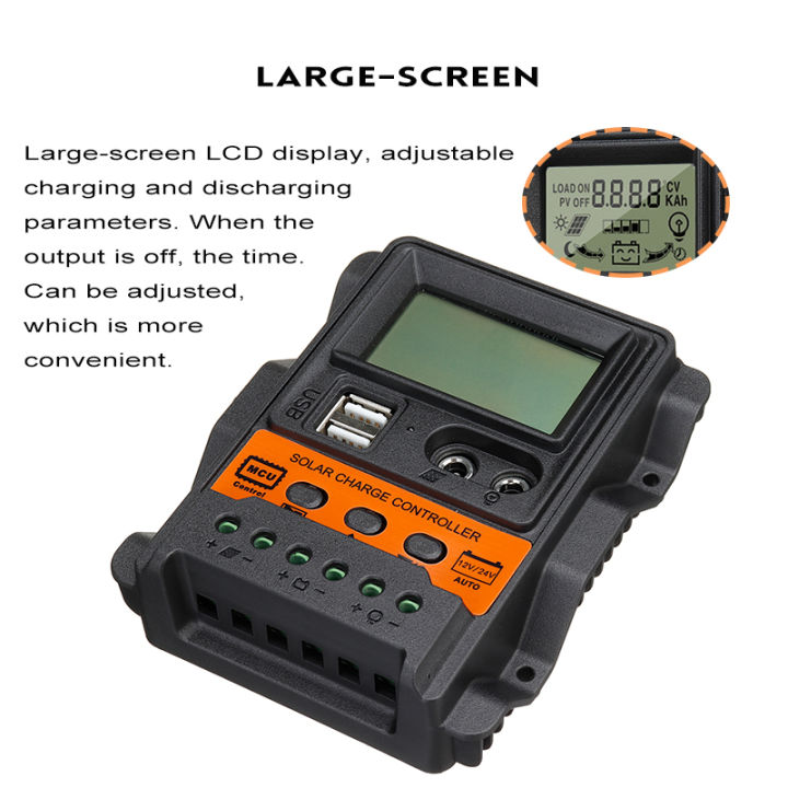 Helpful%20LCD%20Display%2010/20/30A%2012V/24V%20DC%20Input%20Solar%20Charge%20Controller%20Auto%20Parameter%20Adjustable%20MPPT%20Solar%20Panel%20Regulator%20-%20Image%204