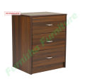 Torrie Engineered Wood MDF Laminated Board Nightstand Bed Side Table with 1 locker Drawer, Cash Table, Bed Side Table Classic 24/16''.
