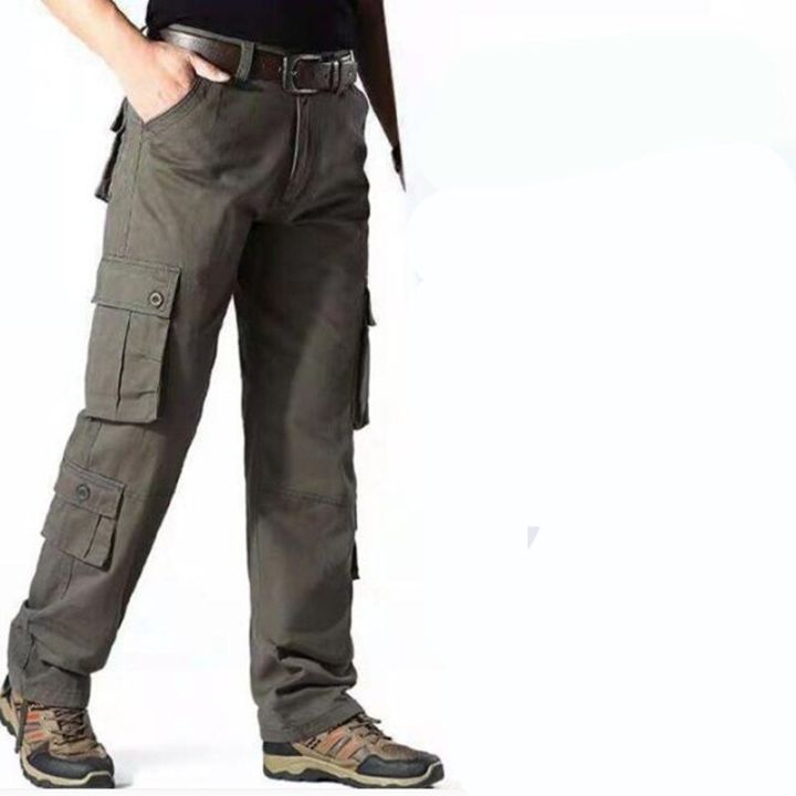 Men's%20Cargo%20Pants%20Mens%20Pure%20Cotton%20Casual%20Multi%20Pockets%20Military%20Tactical%20Pants%20Men%20Outwear%20Straight%20Tall%20Waist%20Trousers%20-%20Image%207