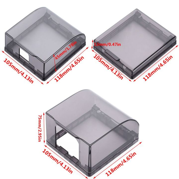 SUER%201Pcs%20Bathroom%20Wall%20Socket%20Waterproof%20Box%20Power%20Outlet%20Supplies%20Electric%20Plug%20Cover%20Switch%20Protective%20Cover%2086%20Type%20Wall%20Self-Adhesive%20Splash-Proof%20Box%20Protection%20Socket/Multicolor%20-%20Image%205