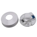 ICQURBT 2X 220V 800W Microwave Sensor Pir Occupancy Body Motion Detector Light Switch.