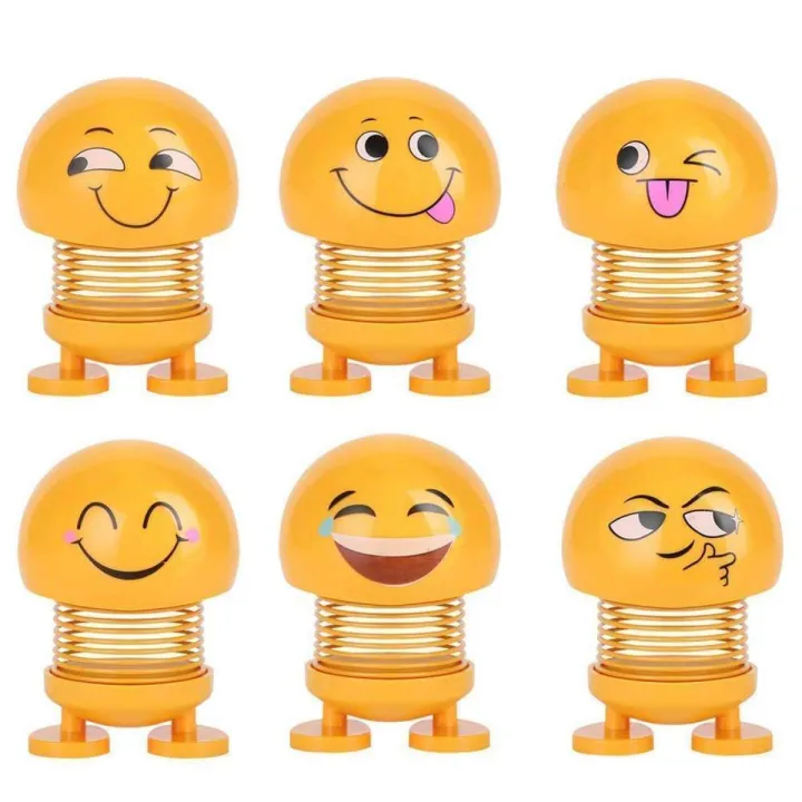 4%20pis%20Emoji%20Smiley%20Face%20Spring%20Doll,%20Cute%20Emoji%20Bobble%20Head%20Dolls%20Car/table%20Ornaments%20Bounce%20Toys,%20Spring%20for%20Children%20Shaking%20Head%20Expression%20Pack%20Toys%20Mix%20design%20-%20Yellow%20-%20Image%205