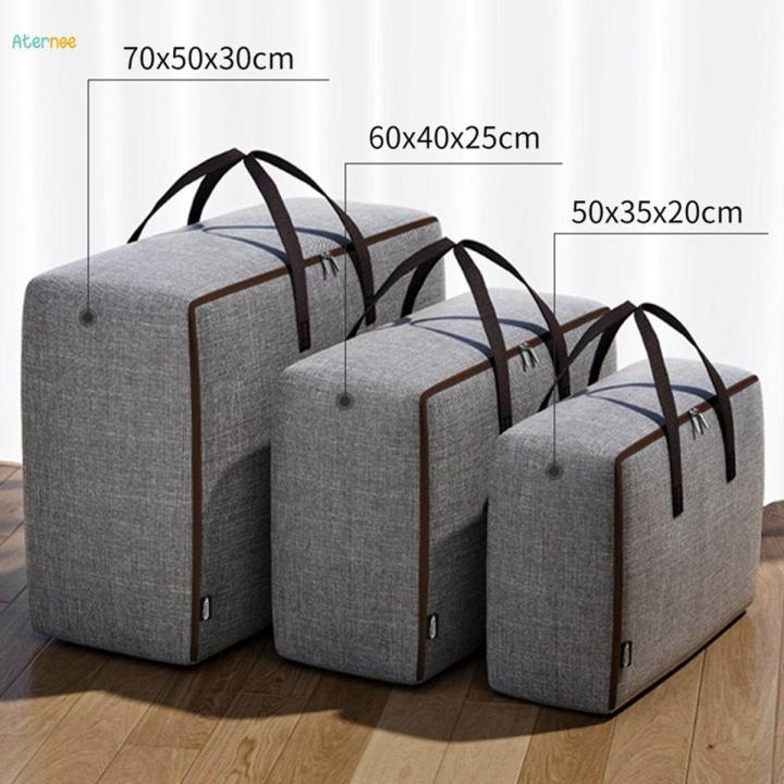 Blanket Clothes Organizer Foldable Storage Cubes for Clothes Sweater Bedroom M