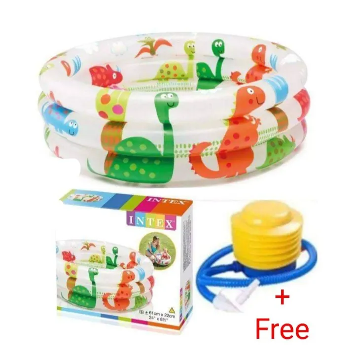 Baby%20Bath%20Tub,%20Baby%20Swimming%20Pool%20&%20Pumpar%20free%20(24%20X8.5inch)%20-%20Multicolor%20-%20Image%202