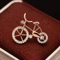 Unique Bicycle Fashionable Retro Brooches Pin For Women Costume Jewelry for girls and women - cycle.