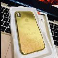 For Apple iPhone XS Max - iphone Rolx 24K Gold edition hard back case....
