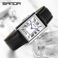 SANDA New Fashion Personality Business Luxury Ladies Charm Casual Quartz Watch P9031. 