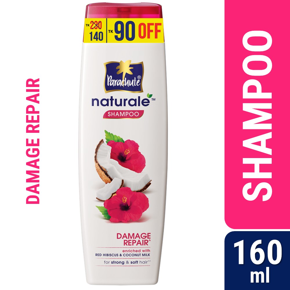 Parachute Naturale Damage Repair Shampoo 160ml