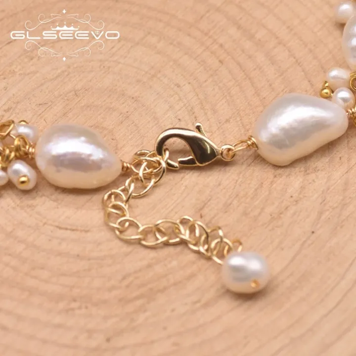 GLSEEVO%20Natural%20Baroque%20White%20Pearls%20Strand%20Bracelets%20For%20Women%20Gift%20Handmade%20Adjustable%20Charm%20Bracelet%20Luxury%20Jewellery%20GB0928%20-%20Image%205