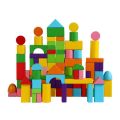 Large cube, triangle, rectangular volume, wooden block, mathematical teaching aids, square toys, tasteless early education puzzle.
