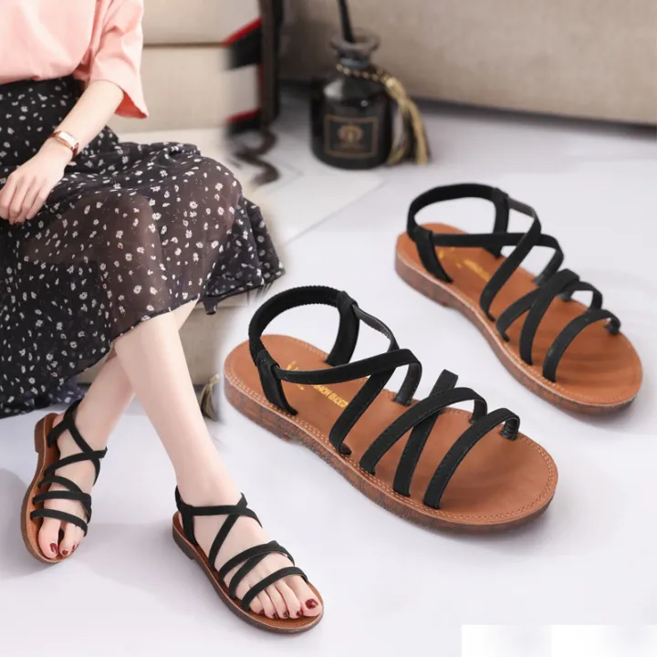 Cow%20tendon%20soles%202024%20summer%20new%20shoes%20fashion%20flats%20korean%20sandals%20student%20roman%20shoes%20sand%20-%20Image%203