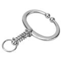 Cattle Nose Ring Stainless Steel Cattle Nose Clamp Bull Cow W Spring Nose Ring for Farm. 