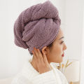 Thickened hair dryer hat female super absorbent fast dry shampoo shower cap double wrap headscarf dry hair hat wipe hair Chen Zhi.