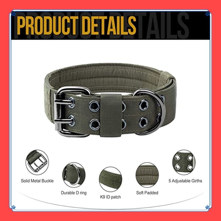 VibeVendor%20Pet%20K9%20Tactical%20Dog%20Collar%20Adjustable%20Double%20Buckle%20German%20Shepherd%20Training%20Large%20Medium%20Dogs%20Accessories%20-%20Image%203