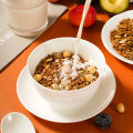 Mei porridge diners hazelnut cocoa nut baked oatmeal granola nut chocolate morning meal replacement wholesale. 