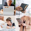 Universal Stylus Pen Holder Sticker for Pencil for iPad Table Touch Pen M-Pencil Anti-Lost Case -Black.