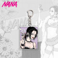 Anime NANA Manga Osaki Keychain Ai Yazawa Osaki Serizawa Reira Figure Key Chain Ring Jewelry Fans Gifts Bag Pendant Keychains.