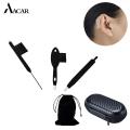 3Pcs/Set Hearing Aid Cleaning Kit Ventilation Rods Screwdrivers Brush Vent Cleaner Wire Magne Wax Loop Tools Set. 