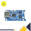TP4056 Type-c USB 5V 1A 18650 Lithium Battery Charger Module - Equipped with Dual Protection Functions for Safe Charging 1- pcs.