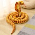 80/170/240cm Simulated Colorful Cobra Plush Toy Stuffed Animals Snakes Plushies Doll Funny Spoof Joke Soft Toys Home Decor. 