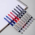 5/10 Pcs Exam Signature Ballpoint Pen 0.5mm Black Blue Ink High Capacity Gel Pens For Writing School Office Stationery Supplies. 