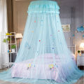 Dome hanging mosquito net Easy to Install Girls Room Decor Dome Bed Netting Canopy Lace Bed Canopy 4 Colors.