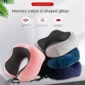 U Shaped Memory Foam Neck Pillows Soft Travel Pillow Massage Neck Pillow Sleeping Airplane Pillow Cervical Bedding. 