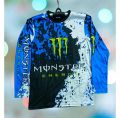 Monster Full Sleeve Jersey T-Shirt For Men. 