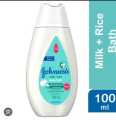 Johnson’s Milk + Rice Hair And Body Baby Bath, 100 ml. 