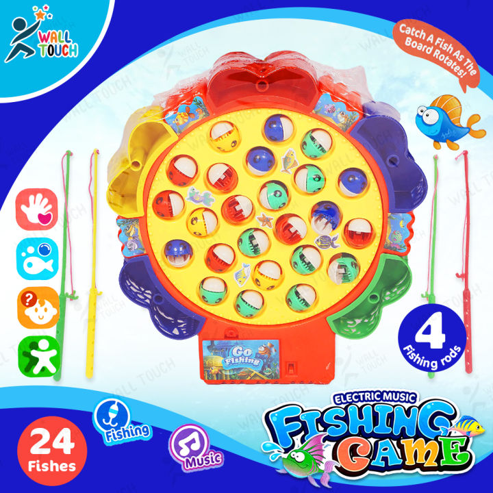 Fishing%20Game%20Toy%20For%20Kids%2015/24/45%20Fishes.%20With%204%20Pcs%20Fishing%20Stick%20To%20Catch%20Fish%20-%20Image%204